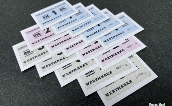 Banknote Buchenwald Wertmarke set of 15