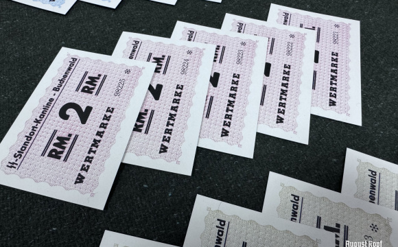 Banknote Buchenwald Wertmarke set of 15
