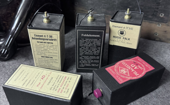 Fieldphone Feldelement Battery design WW1