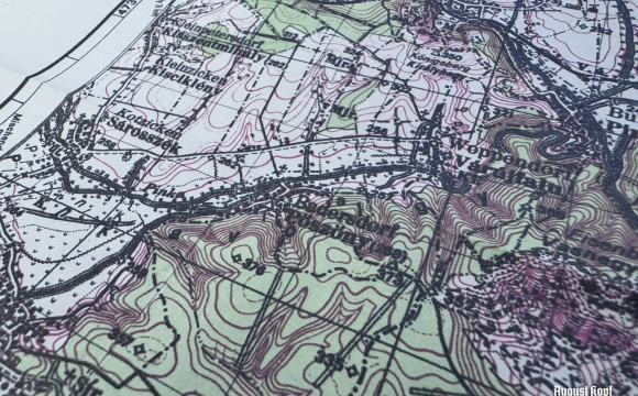 Hungarian map Pinkamindszent