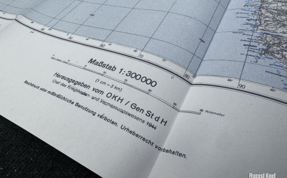 Deutsche Heereskarte Triest