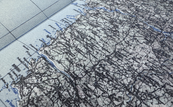 Deutsche Heereskarte Triest