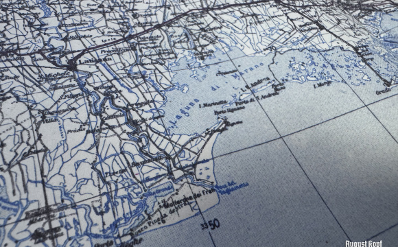 Deutsche Heereskarte Triest