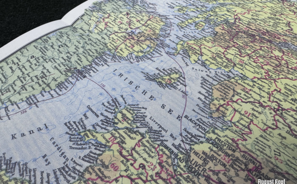 Deutsche Karte England UK 1940