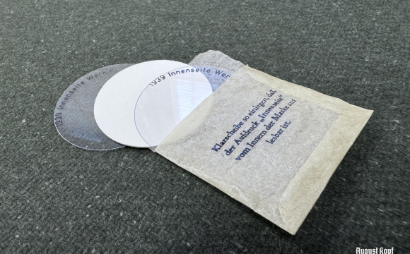 Spare Gas Mask Lenses (Gasmaske Klarscheiben)
