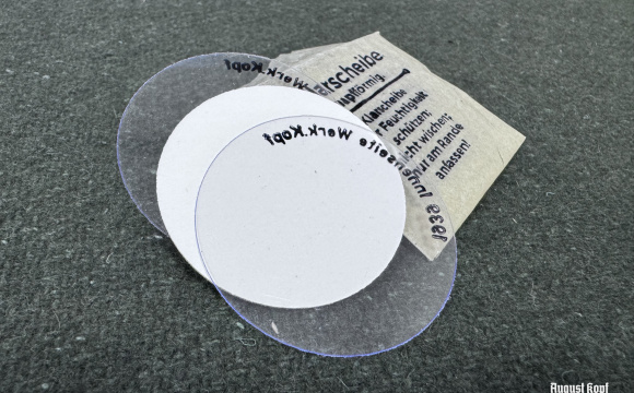 Spare Gas Mask Lenses (Gasmaske Klarscheiben)