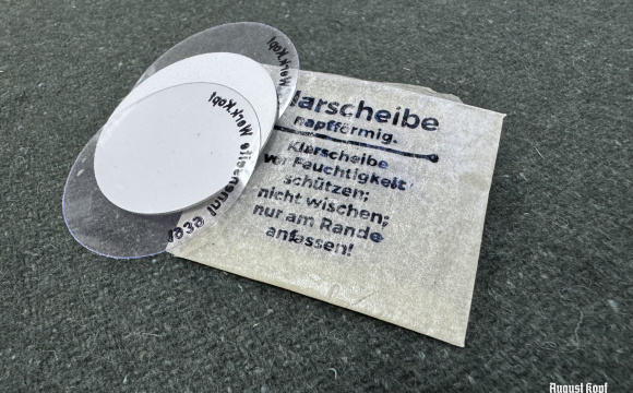 Spare Gas Mask Lenses (Gasmaske Klarscheiben)