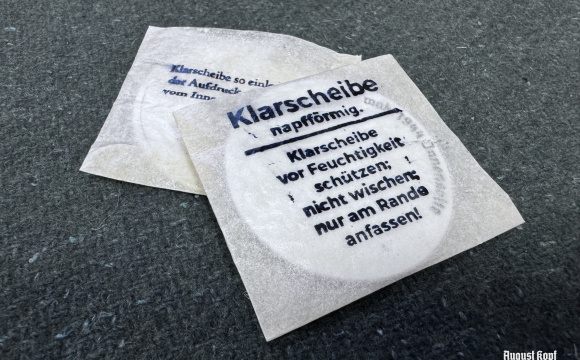 Spare Gas Mask Lenses (Gasmaske Klarscheiben)