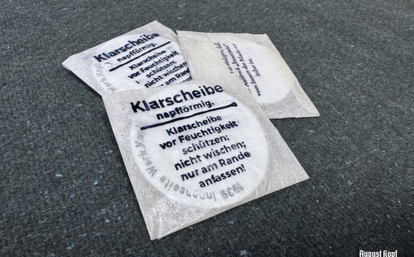 Spare Gas Mask Lenses (Gasmaske Klarscheiben)