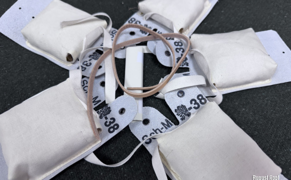 Reproduction of a complete set of 5 pillows for the inner lining of the helmet vz.