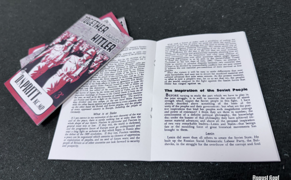 Together against Hitler - British Soviet pamphlet