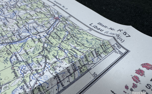 Courland Pocket Map set of 3