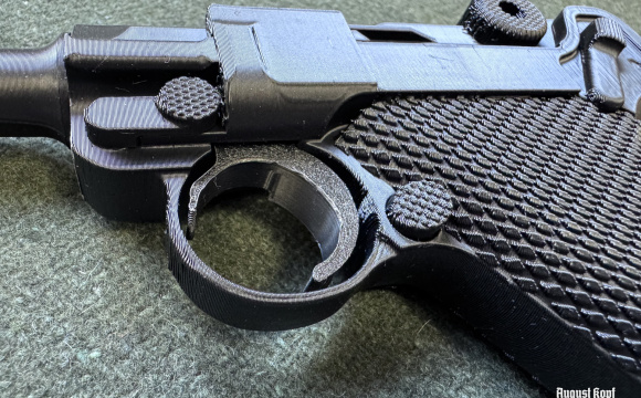 Plastic holster filler - Luger P08