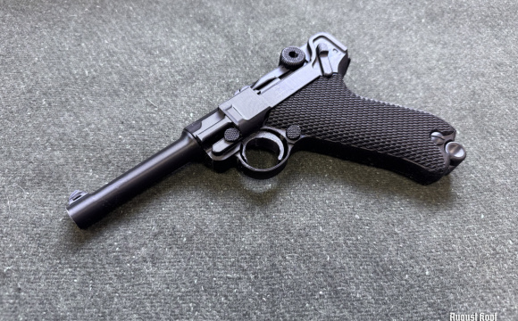 Cheap plastic filler for German WW1-WW2 Luger P08 holsters.