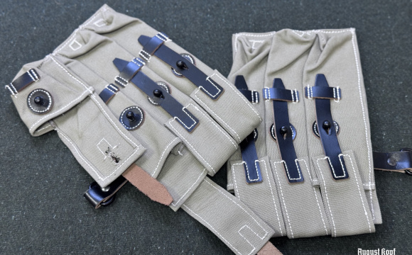 MP38/MP40 canvas pouches pair