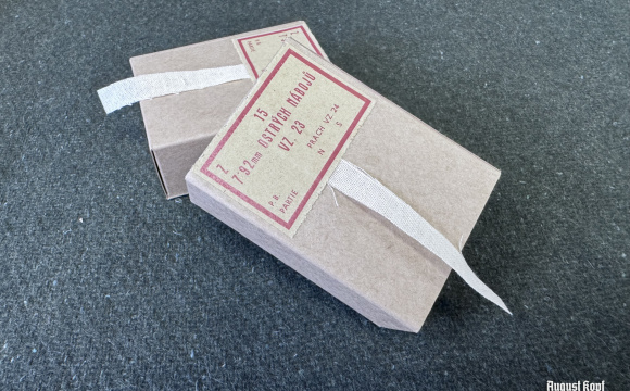 Empty 7,92x57 Ammo box Czechoslovak pattern - type.3