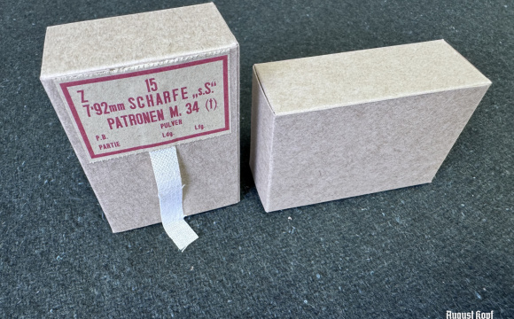 Empty 7,92x57 Ammo box Czechoslovak pattern - type.4