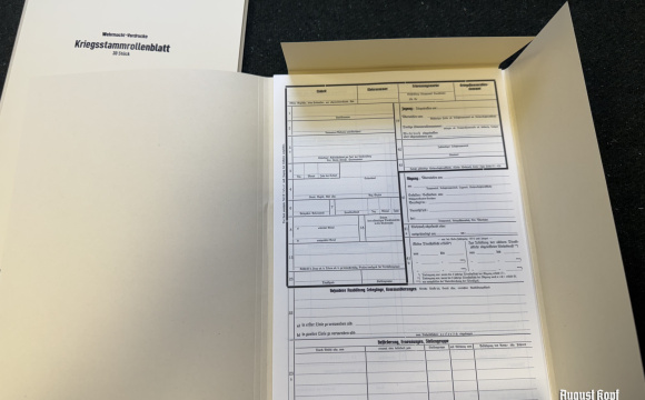 Kriegsstammrollenblatt - form 30pcs