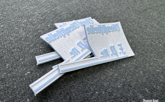 Universal unit stamp for handwritten unit number - Feldpostnummer.