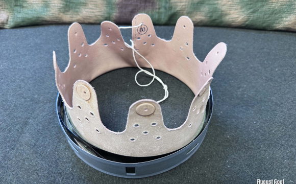 A premium reproduction of the German M31 helmet liner, made for collectors, reenactors and anyone looking for the highest level of authenticity.