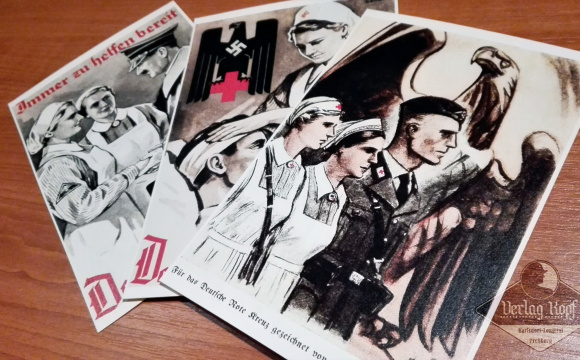 Postcards set #8 Rotes Kreuz (3 pcs.)