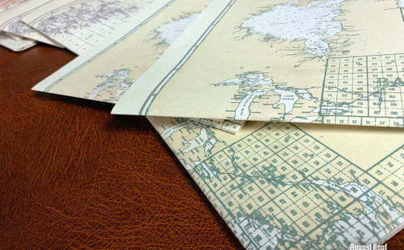 Kriegsmarine Karten Set of 3 Naval Maps