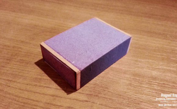 Matches box - Flachhölzer