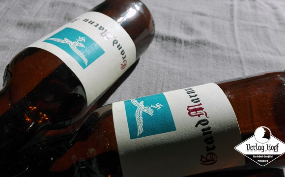 Grand Marnu Likőr Bottle Labels 4pcs