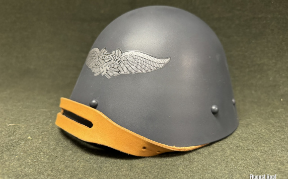 Reissued vz.32 Luftschutz helmet