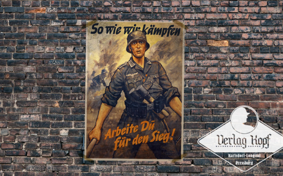 A huge poster from WW2 era 