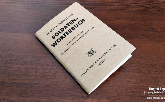 Soldaten-Wörterbuch DE-RU dictionary field ver.