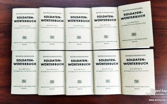 Soldaten-Wörterbuch DE-RU dictionary field ver.