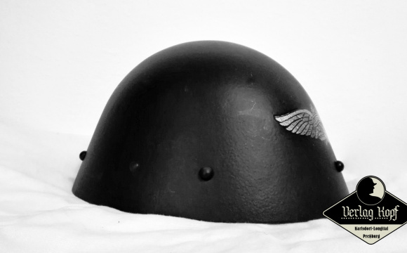 Original steel war helmet, model used since 1932 by Czechoslovak army.