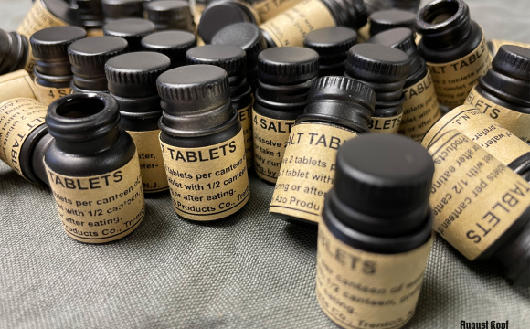 Salt tablets (empty)