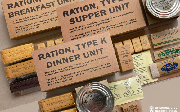 Special offer of very unique daily US rations.