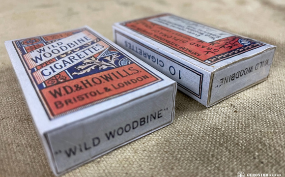 Pack of WW2 Cigarettes Wild Woodbine