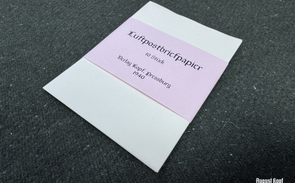 Original old stock paper (produced cca.