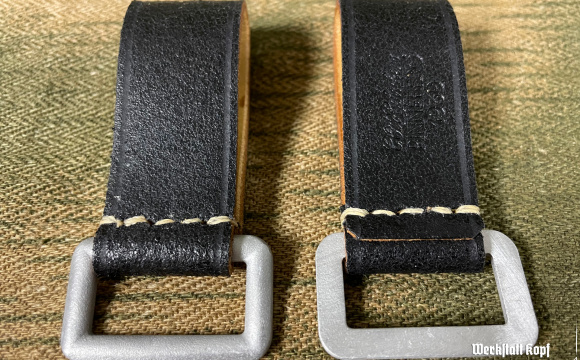 Leather belt loop repro 1piece aluminium