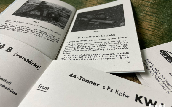 Panzerschreck booklet set 4pcs