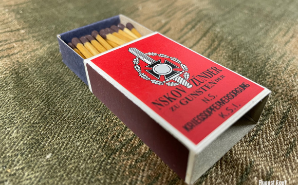 Postwar box reworked with historical matches design.