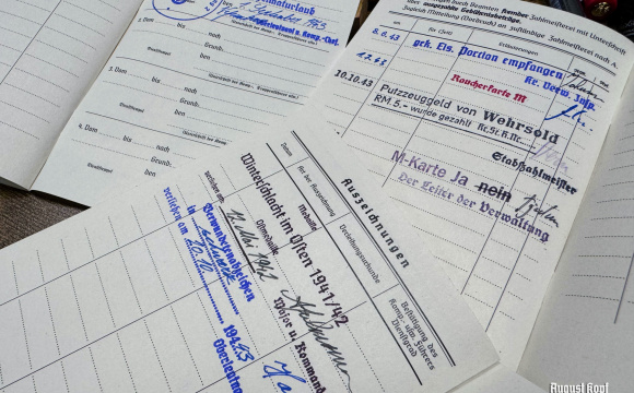 Heer/SS Soldbuch filling service