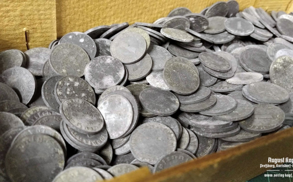 Zinc 1 Reichspfennig set of 10 coins