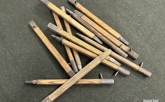 Original wooden tent peg