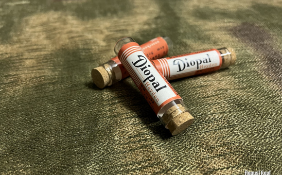 Authentic replica of Diopal (vintage medicine tube box).