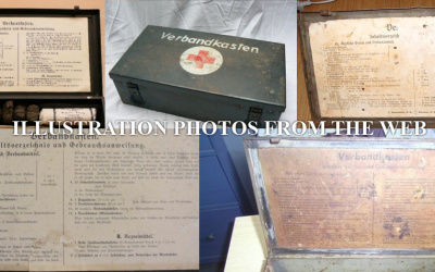 Verbandkasten inhalt inner label 1941
