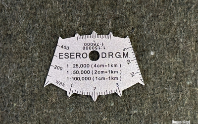 Mapcase ruler - kleiner Planzeiger