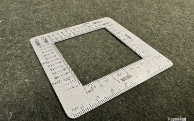 Mapcase ruler - Planzeiger