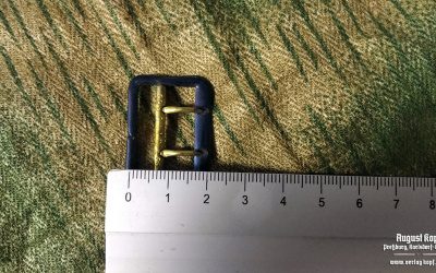 Original two-prong metal buckle set of 20pcs blue