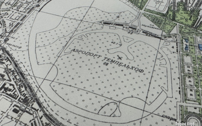 Berlin map in Azbuka