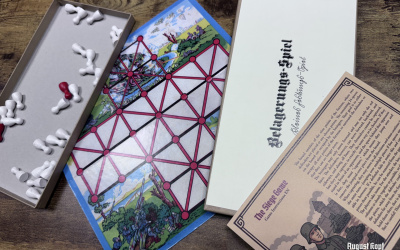 Very stylish board game for two players based on 